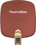 TechniSat TV Sat DigiDish 45 Twin, Brick Red (1445/2882)