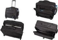 LIGHTPAK Laptop-Trolley RPET Kunstfaser schwarz (46215)