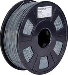 Renkforce RF-4511192 3D-Druckmaterial Polyactics&auml;ure (PLA) Grau 1 kg...