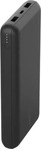 Belkin BPB012btBK, Belkin BOOST?CHARGE Powerbank, 20.000mAh 15W, USB-A & -C, blk