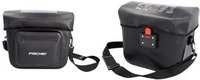 FISCHER FAHRRAD PLUS Terra Lenkertasche Schwarz (50651)