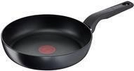 TEFAL Hard Titanium PRO G28904 Pfanne 24 cm G28904 - Rund - Allzweckpfanne - Schwarz