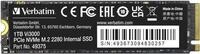 Verbatim Vi3000 - SSD - High Endurance - 1TB - NVMe - intern - M.2 2280 (M.2 2230) -