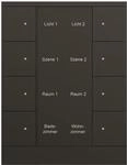 Busch-Jaeger 8f. Bedienelement schwarz, matt SB/U8.0.11-885 (2CKA006330A0070)