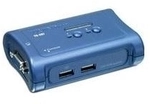 TRENDnet TK 207K - KVM-Switch - USB - 2 x KVM port(s) - 1 lokaler Benutzer - Desktop