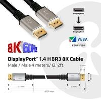 Club 3D - DisplayPort-Kabel - DisplayPort (M) bis DisplayPort (M) - DisplayPort 1,4 -