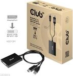 Club 3D - DisplayPort/DVI-Adapter - Dual Link - USB (nur Strom), DisplayPort (M) bis