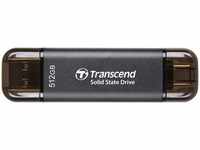 Transcend TS512GESD310C, Transcend ESD310C - SSD - 512 GB - extern (tragbar) - USB