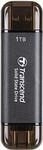 Transcend SSD 512GB ESD310C Portable USB 10Gbps Type-C/A - Solid State Disk Schwarz
