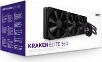 NZXT Kraken Elite 360 Prozessor All-in-One-Fl&uuml;ssigkeitsk&uuml;hler 12 cm Schwarz 1