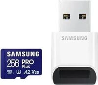 Samsung PRO Plus MB-MD256SB - Flash-Speicherkarte - 256 GB - A2 / Video Class V30 /