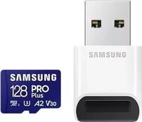Samsung PRO Plus MB-MD128SB - Flash-Speicherkarte - 128 GB - A2 / Video Class V30 /