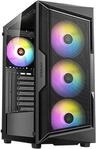 Antec AX Series AX61 - Mid-Tower Gaming Case - ATX - Seitenteil mit Fenster