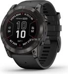 Garmin fenix&reg; 7X Pro Smartwatch Sapphire Solar Edition Carbon Grey DLC Titanium mit