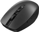HP 715 - Maus - mehrere Ger&auml;te, wiederaufladbar - 7 Tasten - kabellos, kabelgebunden