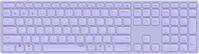 Rapoo 00220285, Rapoo E9800M Tastatur RF Wireless + Bluetooth QWERTZ Deutsch Lila