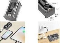 Logilink - Powerbank - mit Display - 10000 mAh - 20 Watt - 3 A - PD 3.0, Quick Charge