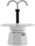 Bialetti Mini Express Mokka-Kanne 0,09 l Edelstahl (0007302)