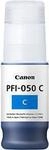 Canon PFI-050 C Druckerpatrone 1 St&uuml;ck(e) Original Cyan (5699C001)