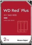 WD Red WD20EFPX - Festplatte - 2TB - intern - 3.5 (8,9 cm) - SATA 6Gb/s - 5400...
