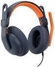 Logitech Zone Learn Wired Over-Ear Headset for Learners, USB-C - Kopfh&ouml;rer mit