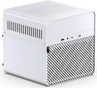 Jonsbo N2 - Cube - PC - Wei&szlig; - ITX - Aluminium - Stahl - Heimb&uuml;ro (N2 White)