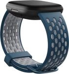 FitBit Sport Armband (L) Sapphire / Fog Grey, f&uuml;r FitBit Versa 3 / Versa 4 / Sense