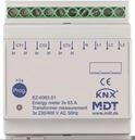 MDT technologies Energiez&auml;hler 3-fach 63 A, Wandlermessung EZ-0363.01 (EZ-0363.01)