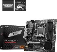 MSI PRO B650M-P - Motherboard - micro ATX - Socket AM5 - AMD B650 Chipsatz - USB-C
