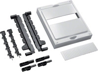 Hager UE21A5. Produktfarbe: Schwarz, Wei&szlig;, Material: Kunststoff, Anzahl enthaltener