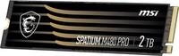 MSI SPATIUM M480 PRO PCIE 4.0 NVME M.2 2TB Internes Solid State Drive PCI Express 4.0