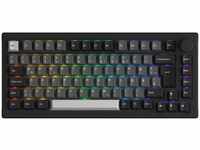 AKKO 5075B Plus S Black&Silver Gaming Tastatur - V3 Pro Cream Yellow...