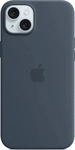Apple MT123ZM/A, APPLE iPhone 15 Plus Silicone Case with MagSafe - Storm Blue