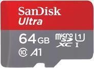SanDisk 64GB Ultra microSDXC 140MBs+Adapt 2Pack (SDSQUAB-064G-GN6MT)