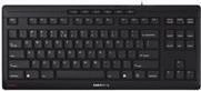 CHERRY TAS STREAM KEYBOARD TKL Corded BE-Layout schwarz (JK-8600BE-2)