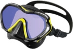 Tusa - Tauchmaske Paragon S - Fluor Yellow Amber