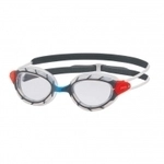 Zoggs Schwimmbrille Predator - Regular Fit - Farbe: Clear / Grey / Clear