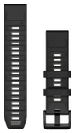 Garmin - Quickfit (22mm) Watch Band - Uhrenarmband - Silikon - Farbe: Black/Pebble