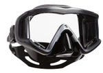 Scubapro - Maske Crystal VU - Schwarz Silber - Schwarz