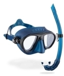 Cressi - Calibro & Corsica - Maske und Schnorchel - Farbe: Blau