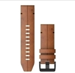 Garmin - Quickfit 26 (mm) Watch Band - Uhrenarmband - Leder - Farbe: Kastanienbraun,