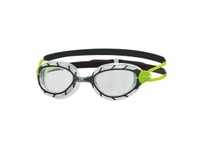 Zoggs Schwimmbrille Predator - Regular Fit - Farbe: Black / Lime / Clear