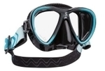 Scubapro Tauchmaske - Synergy Twin - mit Comfort Strap - Silikon: Schwarz -...