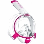 Mares Sea VU Dry+ - Schnorchelmaske - Gr. S-M - pink/white