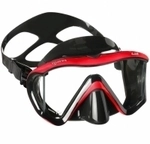 Mares Tauchmaske i3 - Schwarz Rot