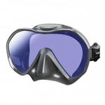 Tusa Tauchmaske Zensee Pro - Farbe Gun Metal/Amber