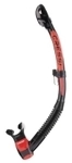 Cressi - Itaca Ultra Dry - Schnorchel - Farbe: Black/Red