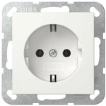 Gira 418027 SCHUKO-Steckdose SRK System 55 Reinwei&szlig; seidenmatt