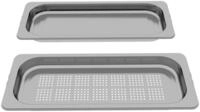 Siemens HZ66D52 Gastronorm Beh&auml;lter, 2 Dampfbeh&auml;lter (gelocht/ungelocht)