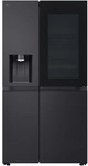 LG GSXE91EVAD American Door Side-by-Side, 628 l, D, Wassertank, Schwarz
